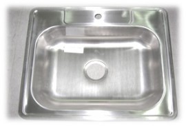 stainless steel sink 25 x 22 SB
